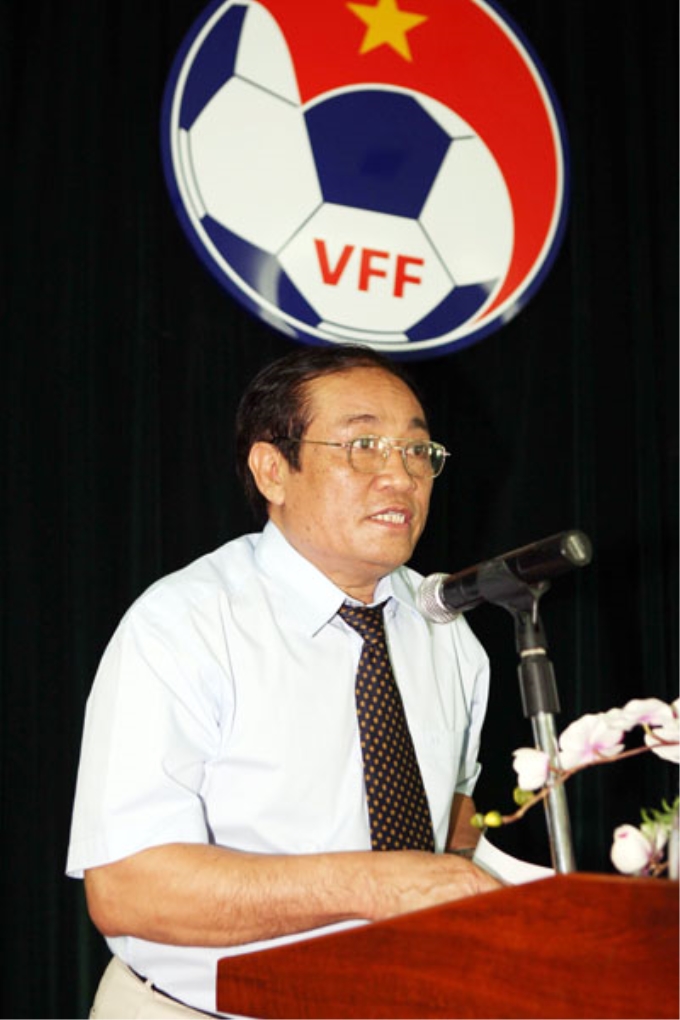 Chủ tịch VFF Nguyễn Trọng Hỷ